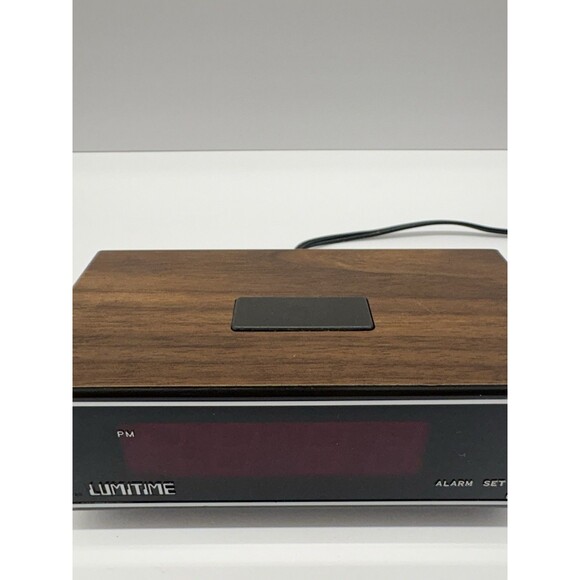 LUMITIME Alarm Clock & Timer Tamura Electric Model SS-3 Japan Faux Wood Tested - Picture 4 of 14